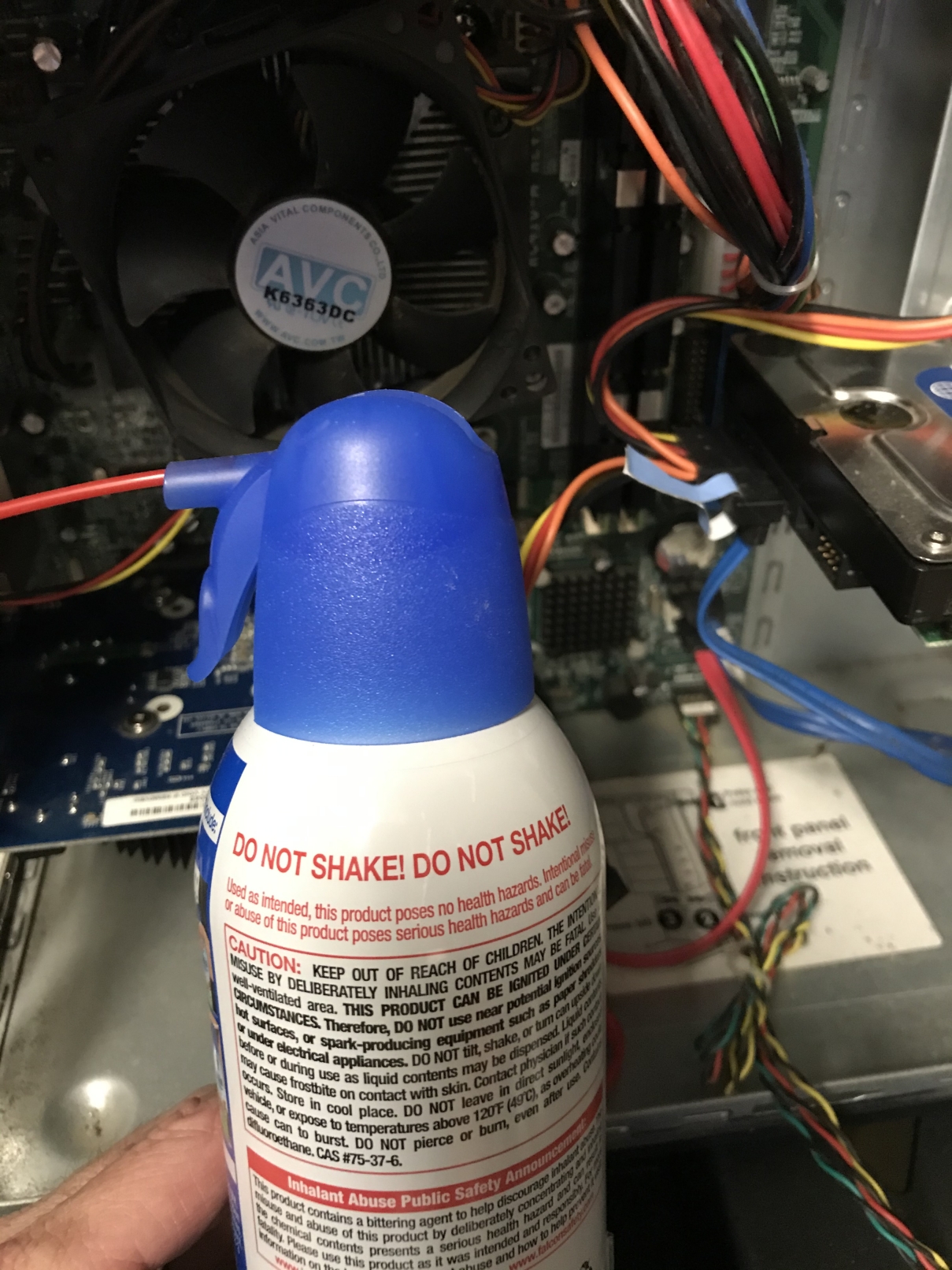 Do Not Shake compressed air Techstrong LLC The Ideal Client Map