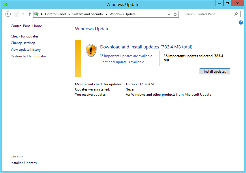 Building Windows Server 2012 R2 virtual Domain Controller on HyperV