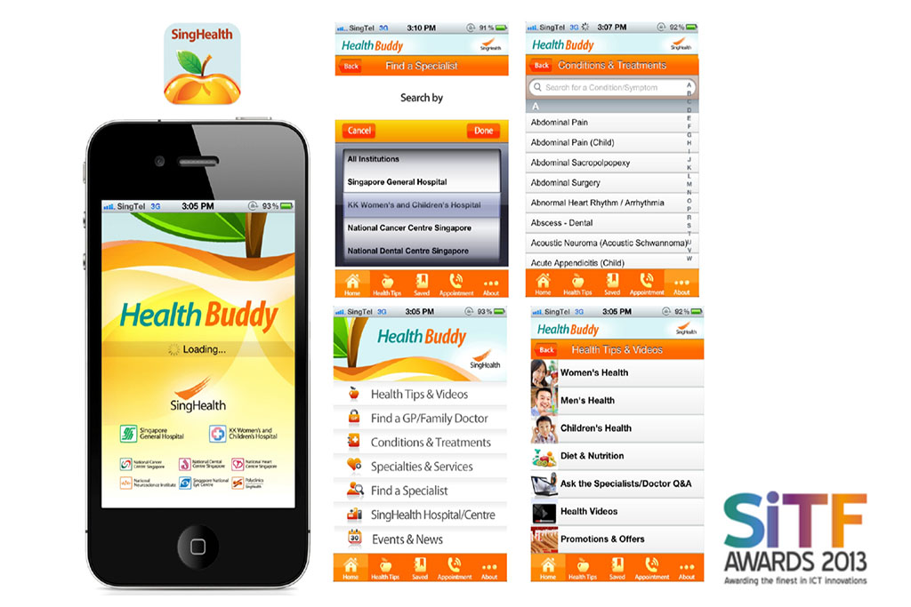 SingHealth Health Buddy App TSS