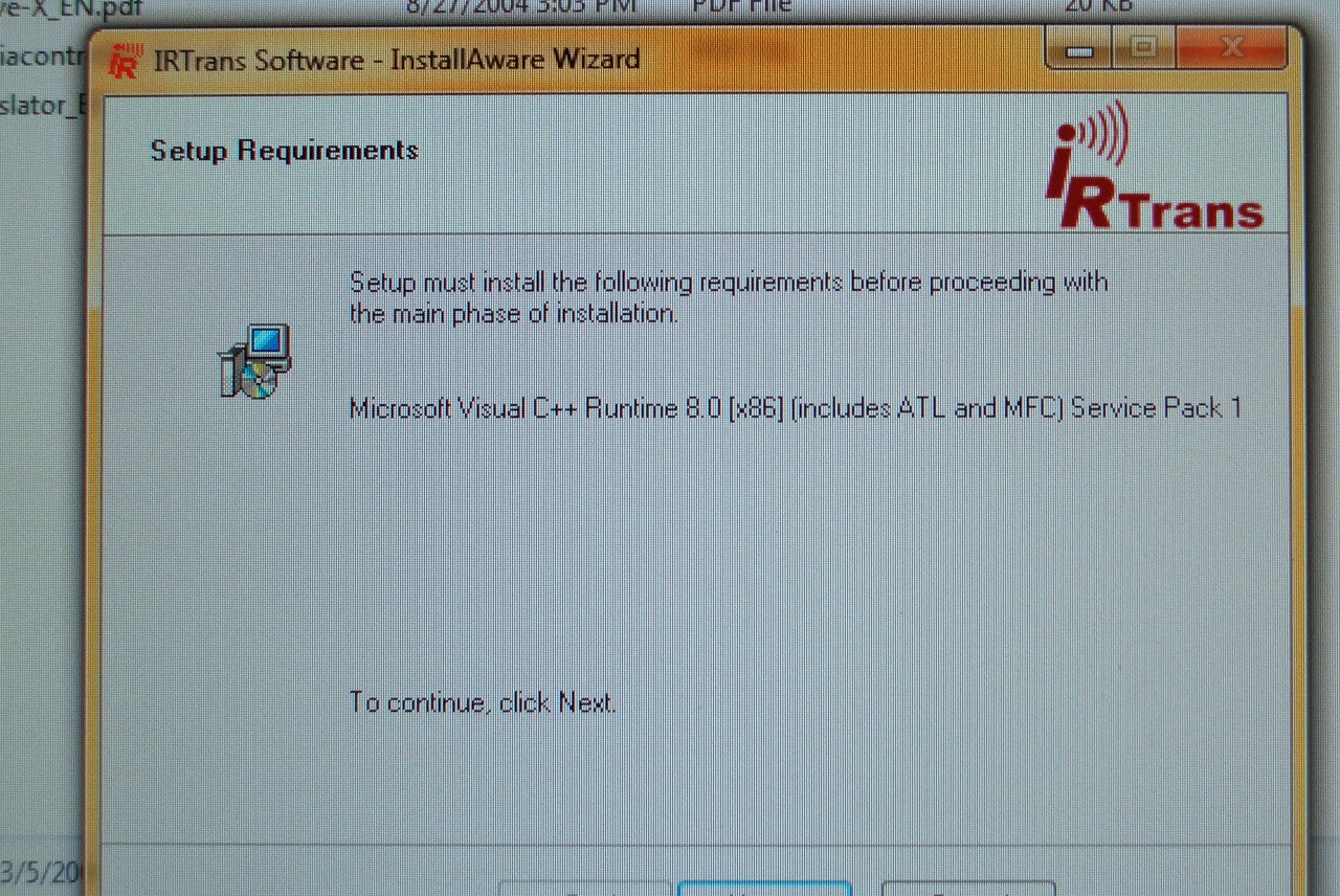 IRTRans and W7
