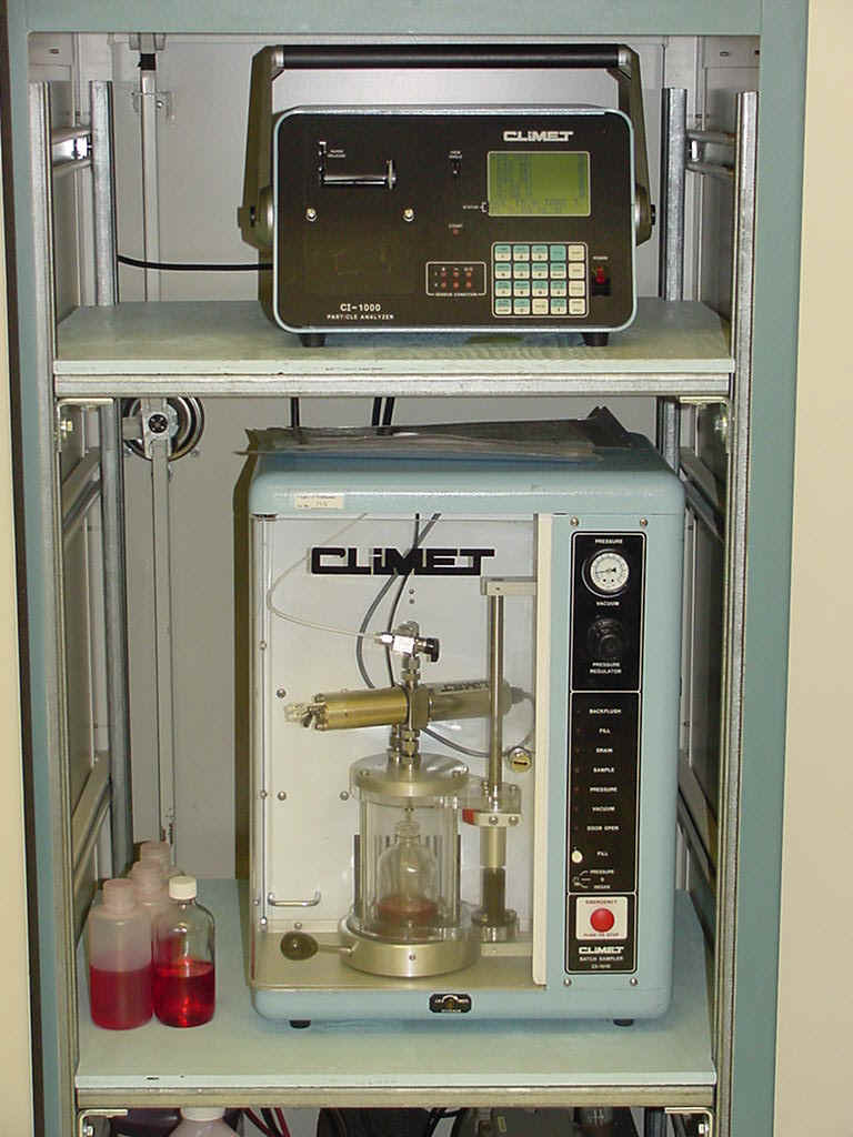 Hydraulic Oil Particle Test