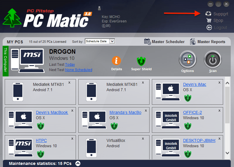 How to Get PC Matic Support