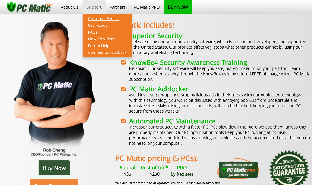Legitimate PC Matic Support Where and How to Access It