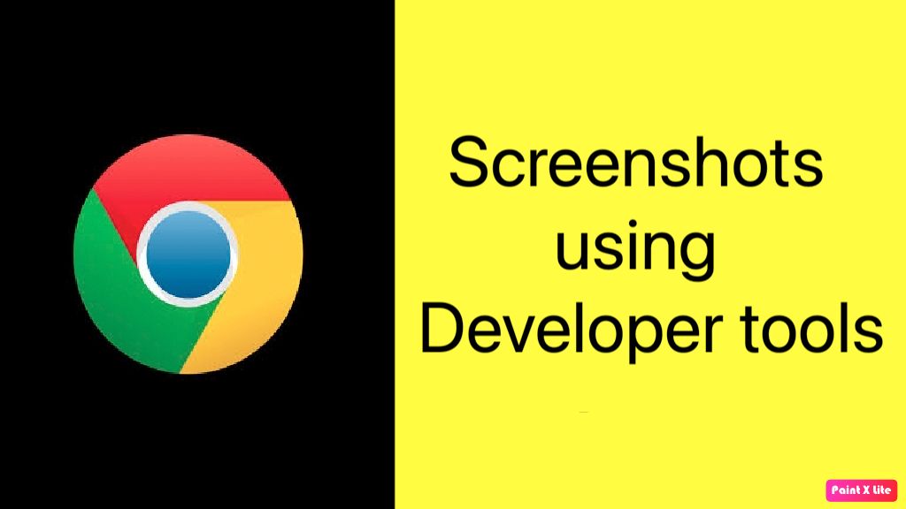 Screenshots using Chrome developer tools