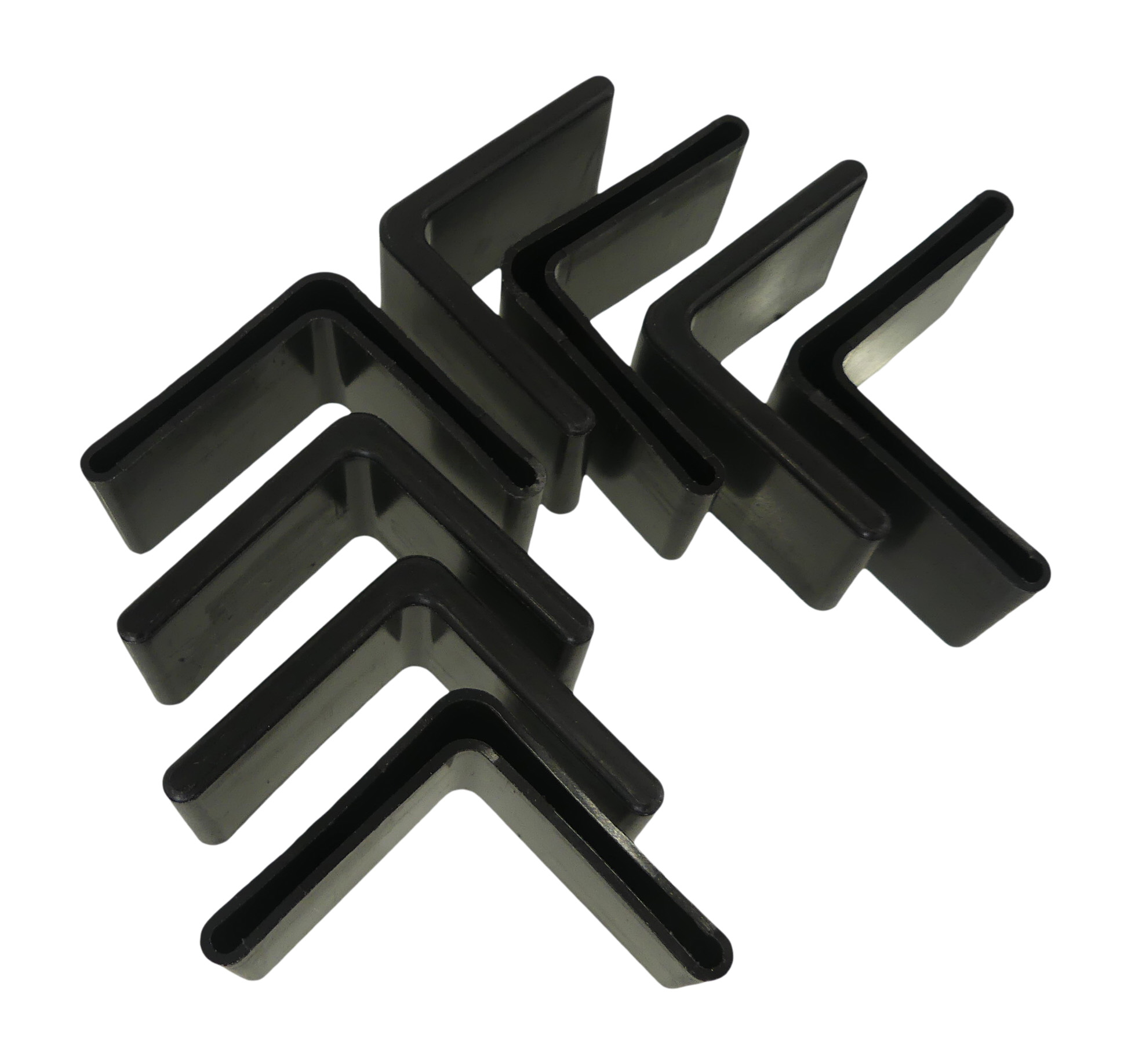 00827 Tech Team Bed Rail End Caps, 8 Pieces Tech Team Products