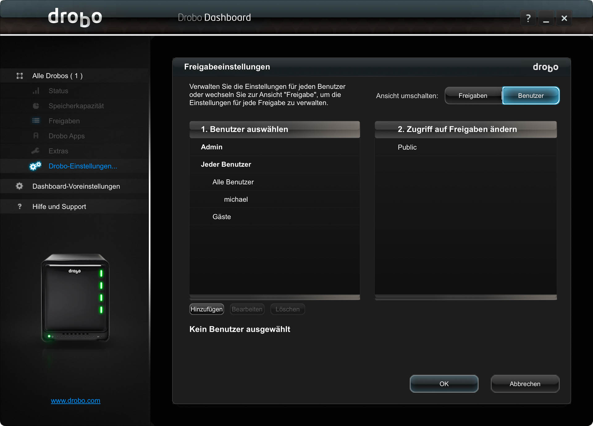 Das Drobo 5N NAS im Test Techtest