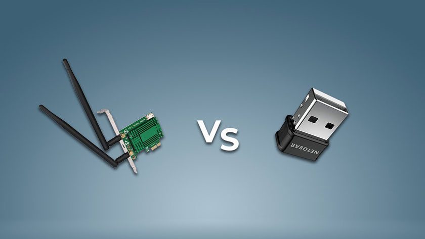 تفاوت کارت شبکه وایرلس "PCIe" با کارت شبکه وایرلس "USB" تک تیپ