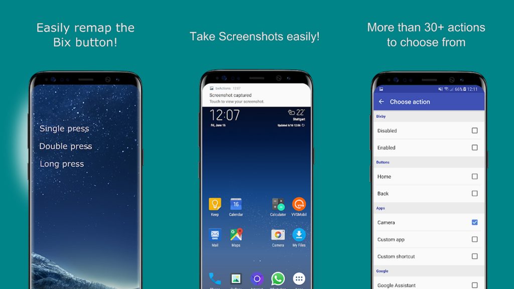 bxAction App to Map Bixby Button Techtippr