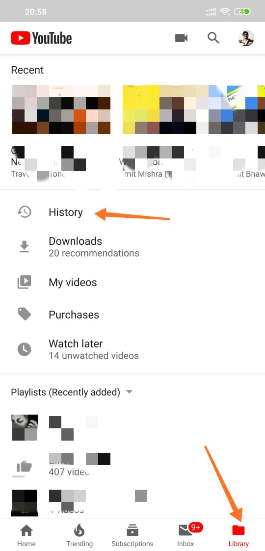 Remove Search History from YouTube App Techtippr