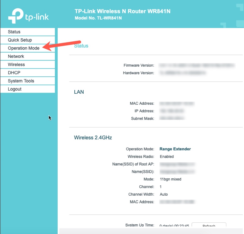 TP Link Router Dashboard Techtippr