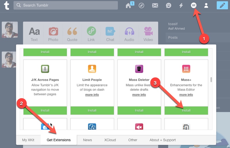 Tumblr Mass Post Editor 04 Techtippr
