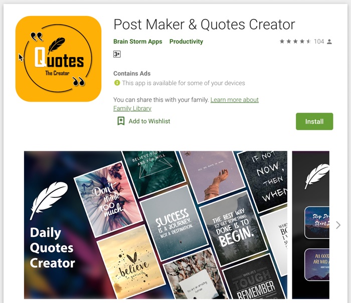 Quotes Maker Techtippr