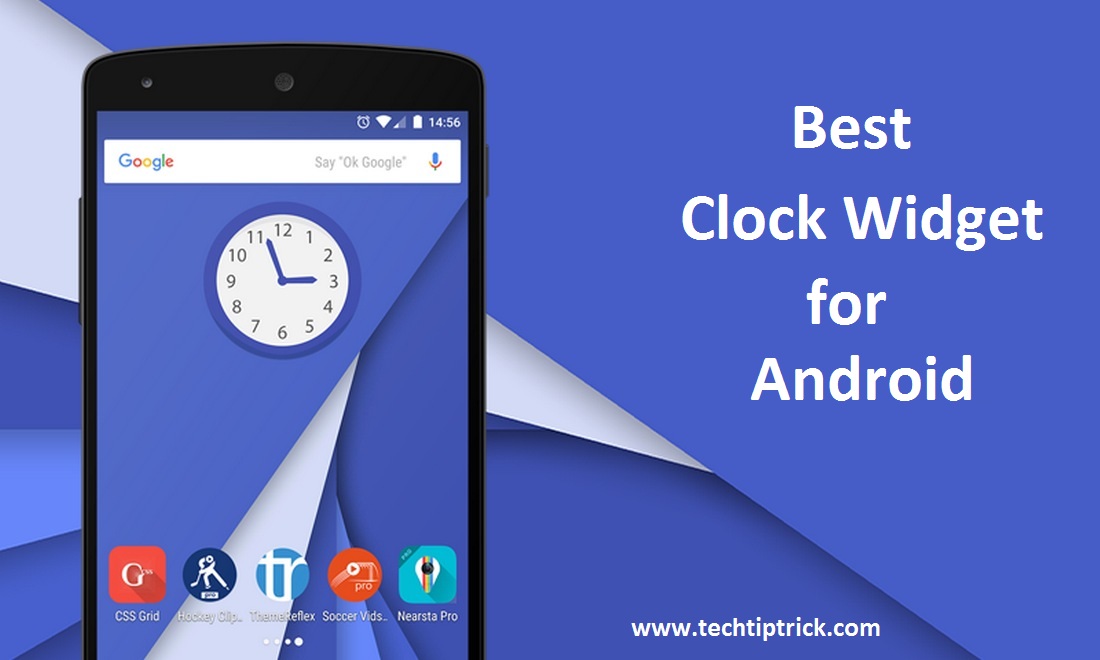 Best Clock Widgets For Android 2017
