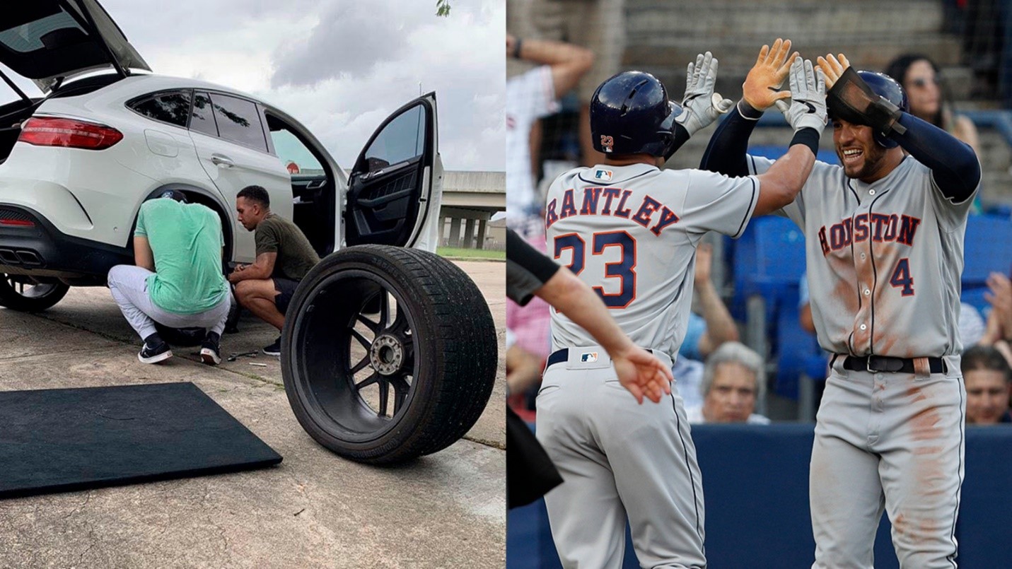 TECH Provides a Care Package for the Houston Astros’ Springer