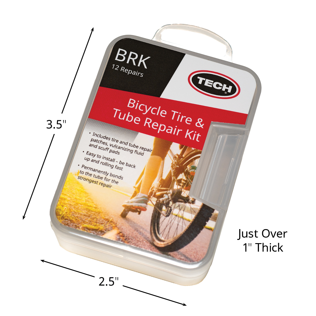 Bicycle Tube & Tire Repair Kit | Fix Flat Tires Fast | No Need To Carry