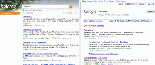 Search both Bing and Google at the same time Techtites Search both Bing and Google at the same time Techtites