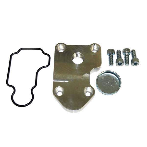 Breather Plate with 1/2″ NPT for ABA, Late 2.0L 16V & AEB 1.8T