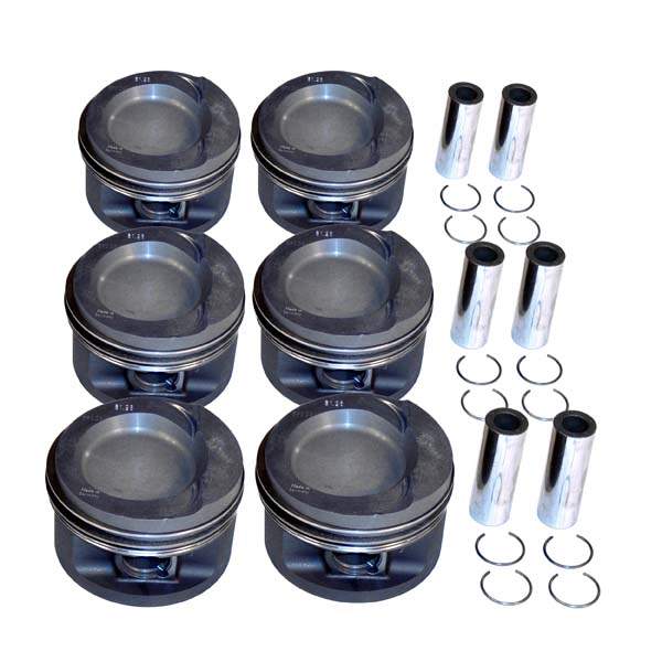 Piston Set 12v VR6 2.8L ( 2.8L) German Techtonics Tuning