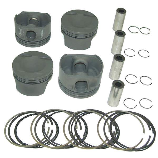 Supertech 2.0T Gen III Pistons w/23mm pins Techtonics Tuning