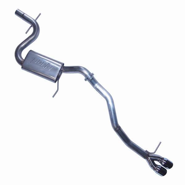 Mk6 Jetta & Golf SportWagen TDI Stainless Ex w/Borla Muffler