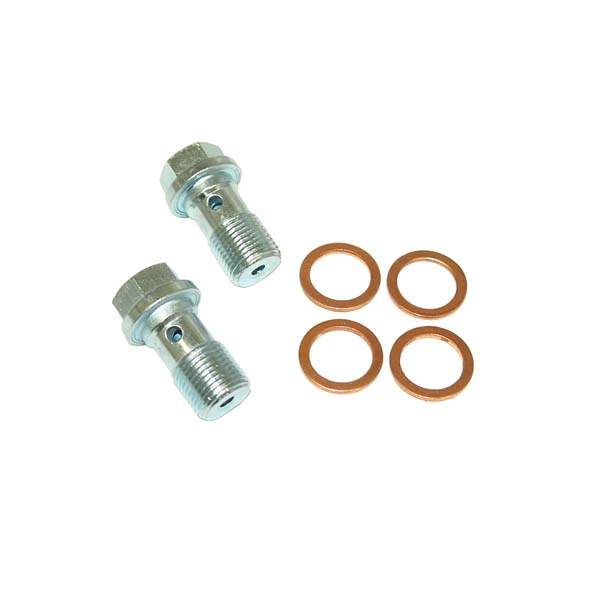 12mm Rear Brake Line Bango Bolt Mk4 Calipers w/washers Techtonics Tuning