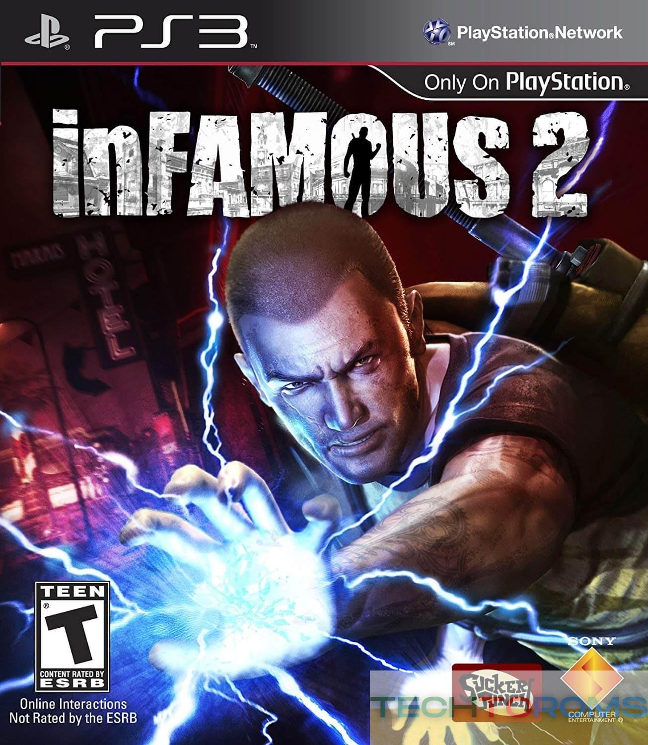 Infamous 2 ROM for PS3 The Best PS3 Game at TechToRoms