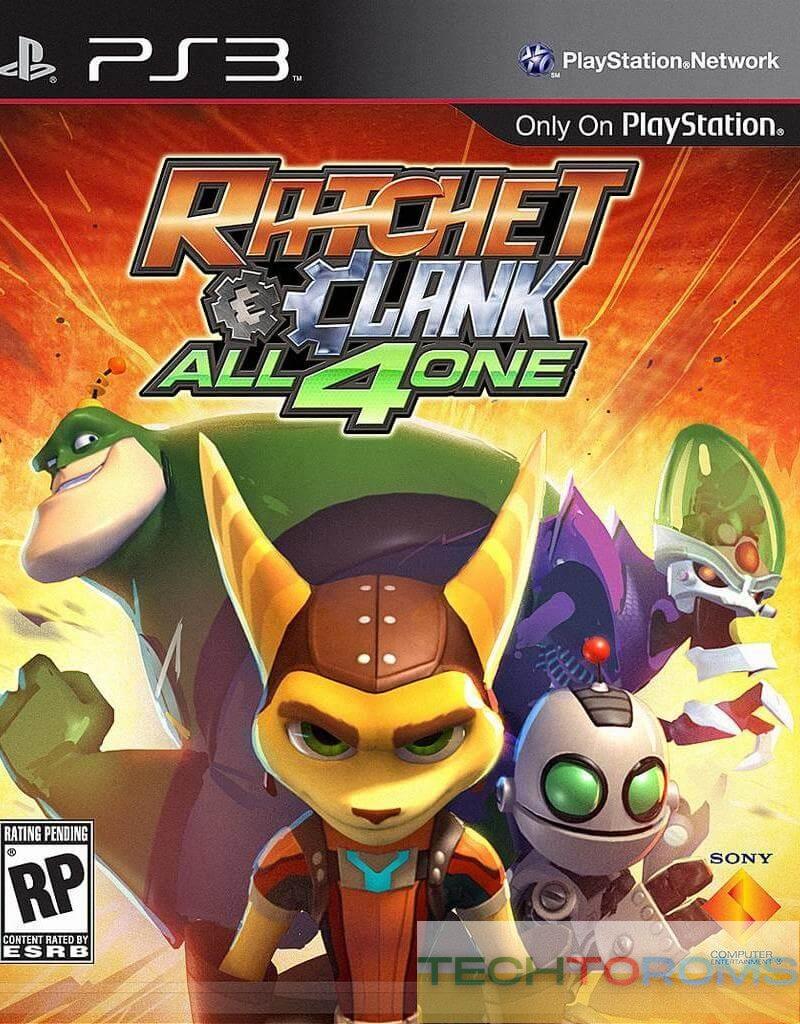 Ratchet & Clank All 4 One ROM pour SP3 Le meilleur jeu PS3