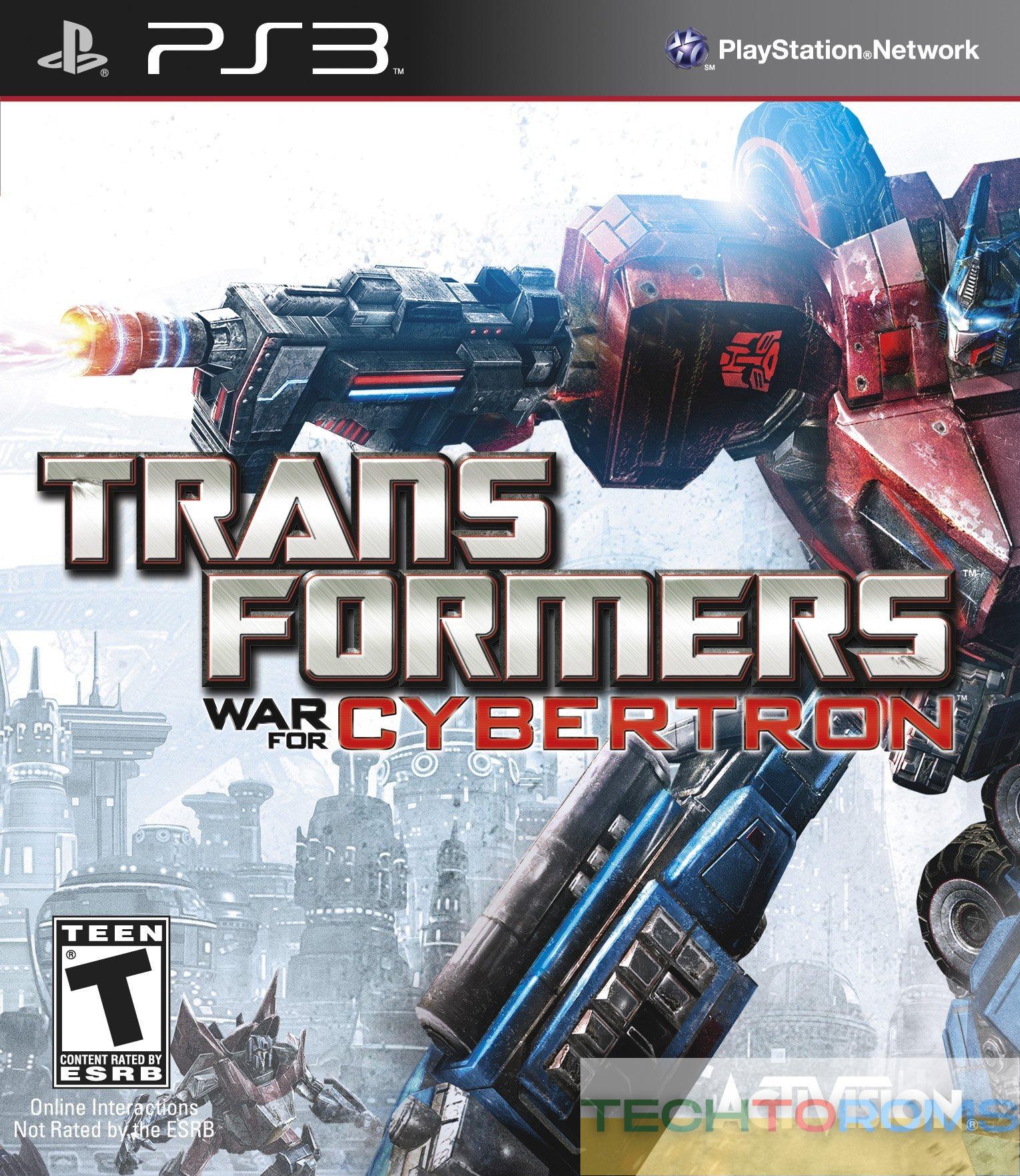 Transformers War for Cybertron ROM For PS3 TechToRoms