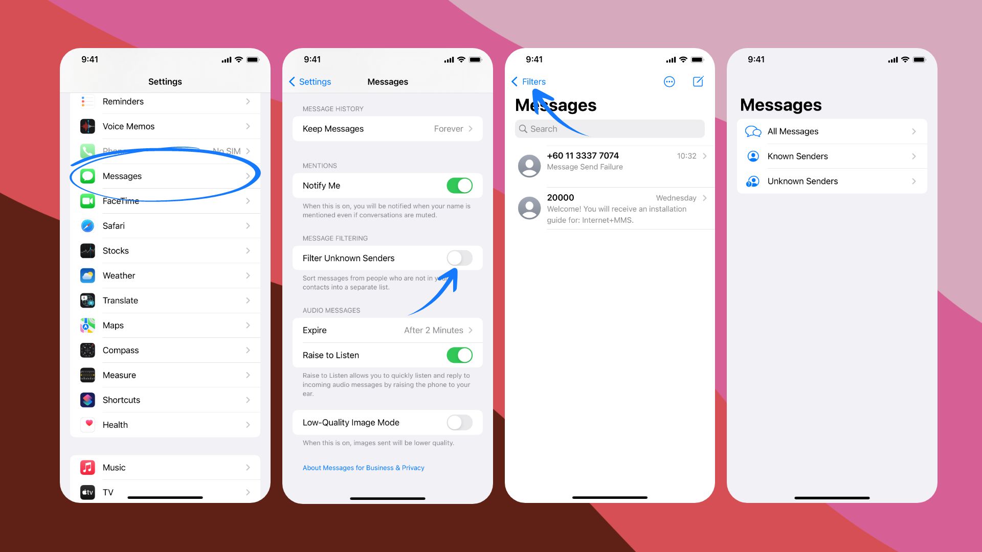 How to See Blocked Messages on iPhone