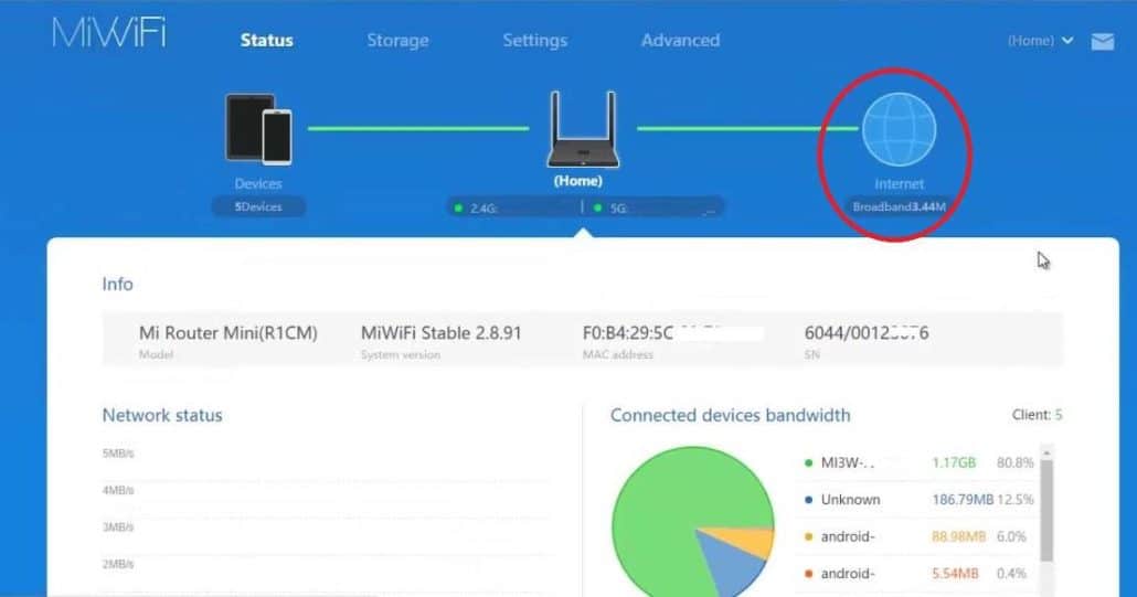 Mi 3C WiFi Router Setup & Configuration in Router Mode