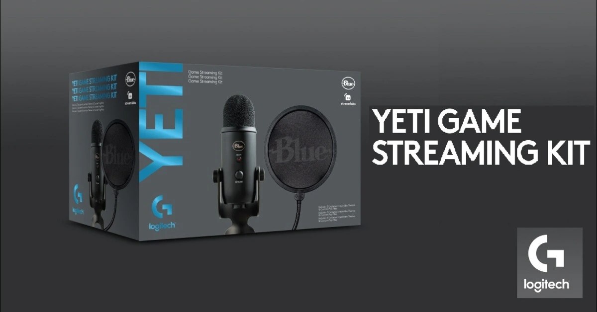 Logitech Blue Yeti Kit for Streamers Cool Streaming Experience