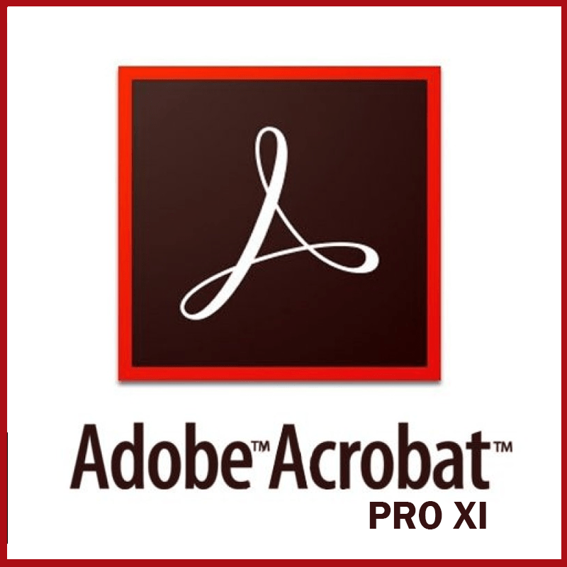 Adobe Acrobat Pro XI Full Version For 1PC