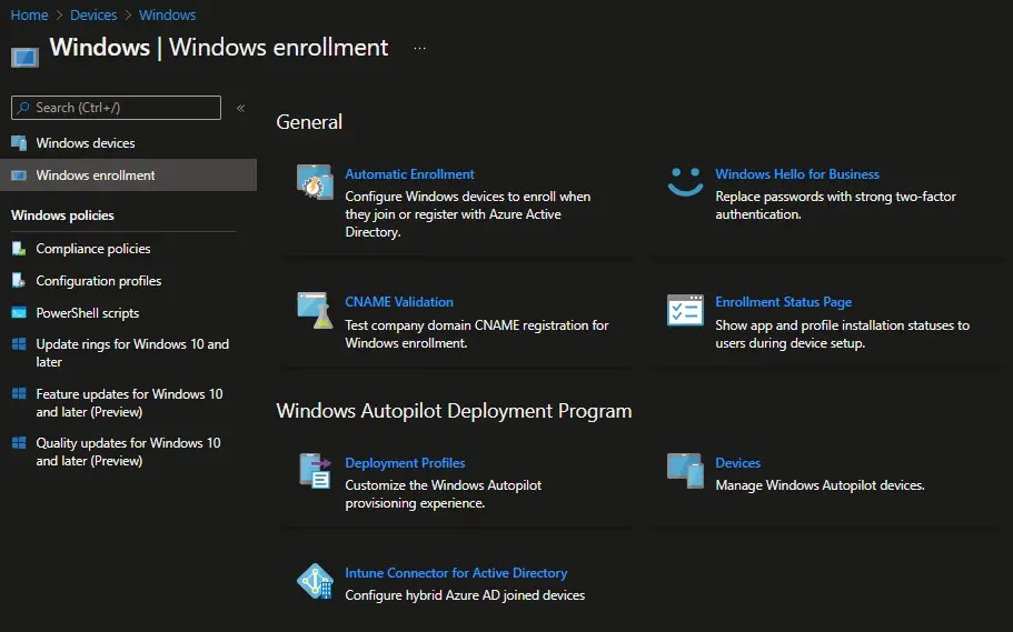 How to Provision Windows 10 / 11 Device using Intune and Windows