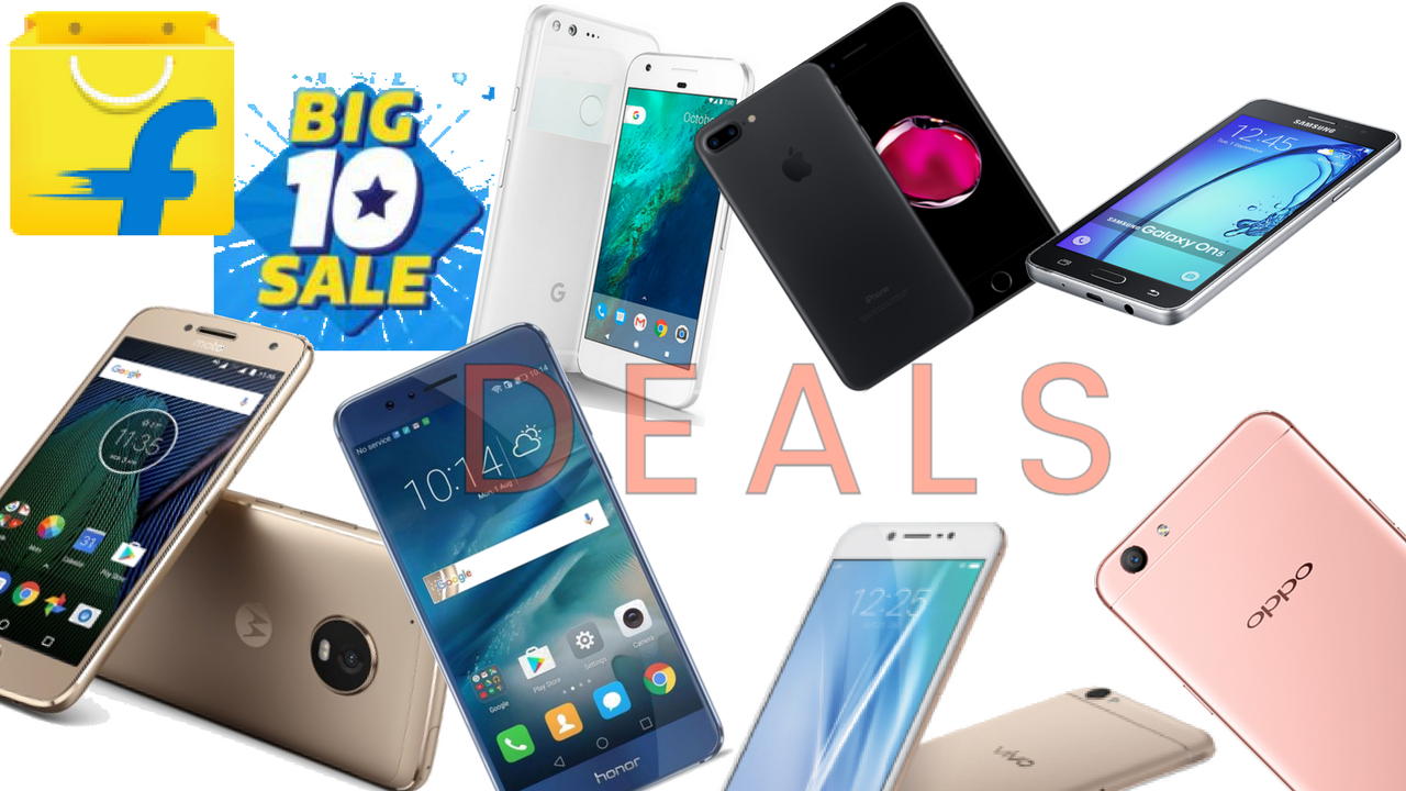 Flipkart Big 10 Sale Deals on Mobiles TechUNeed