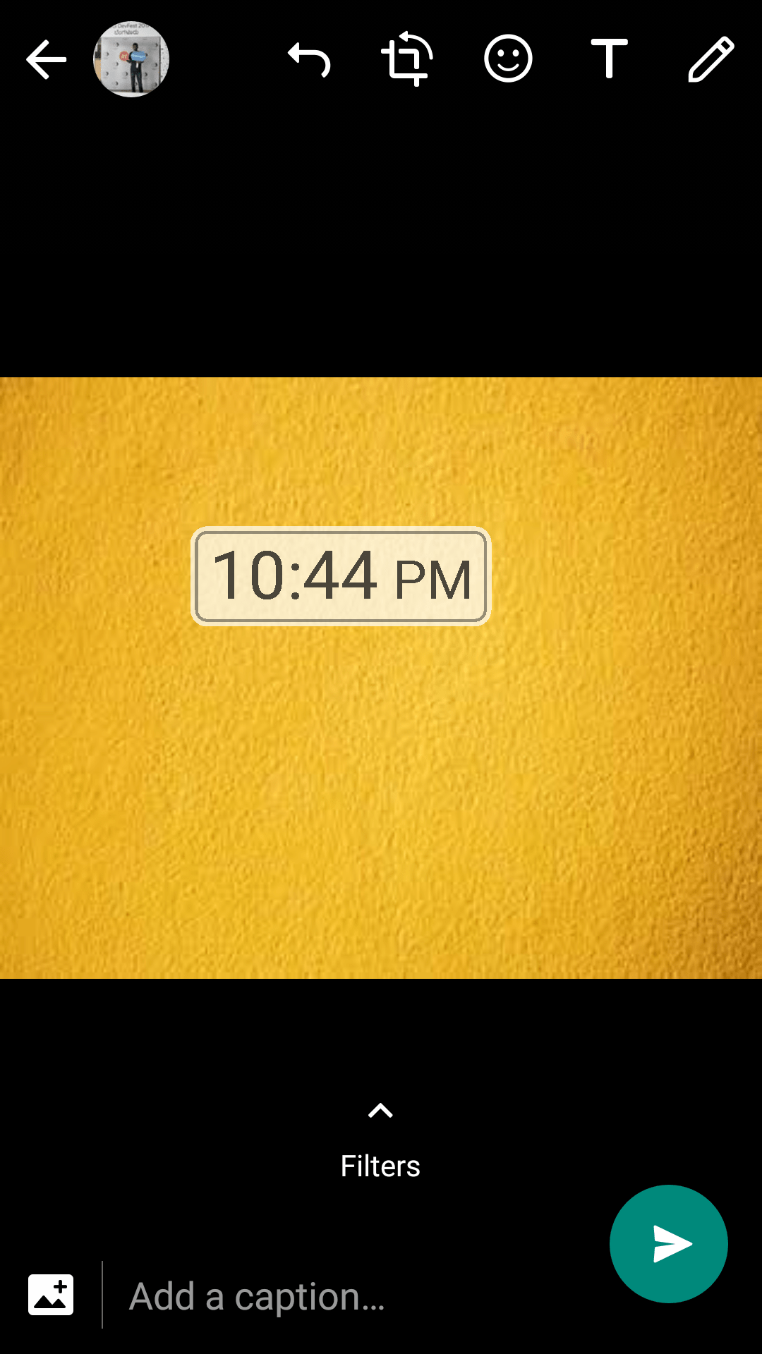 Whatsapp Latest Beta brings Dynamic Time Sticker TechUNeed