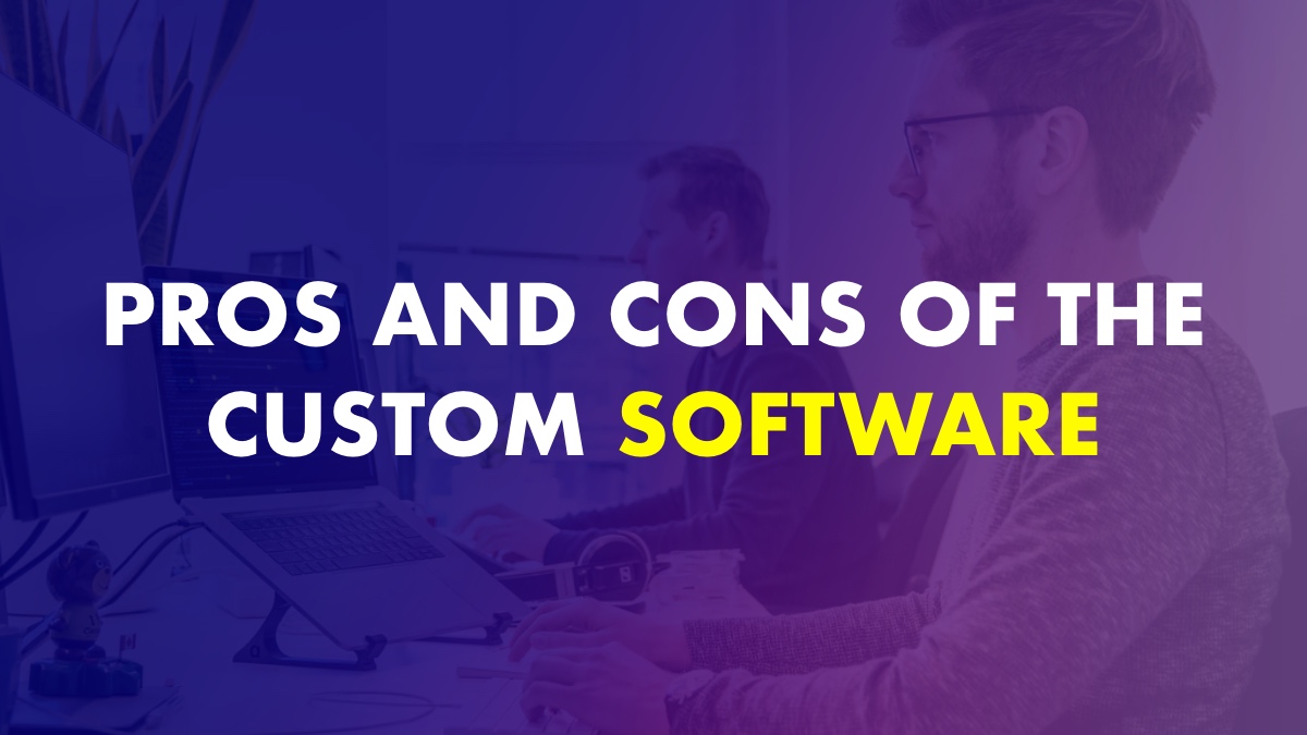Pros and Cons of The Custom Software