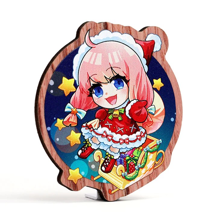 Show Off Your Unique Style With Custom Wood Pin Badges from Vograce