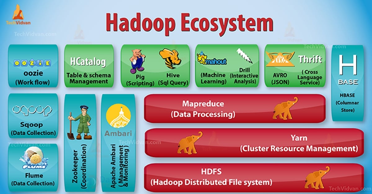 Hadoop Ecosystem Introduction to Hadoop Components TechVidvan