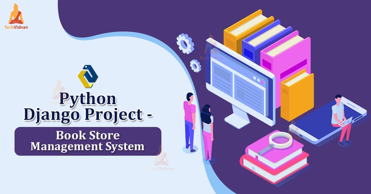 Book Store Management System Python Django Project TechVidvan