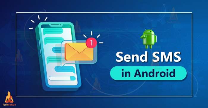 How to Send SMS in Android? - TechVidvan How to Send SMS in Android? - TechVidvan