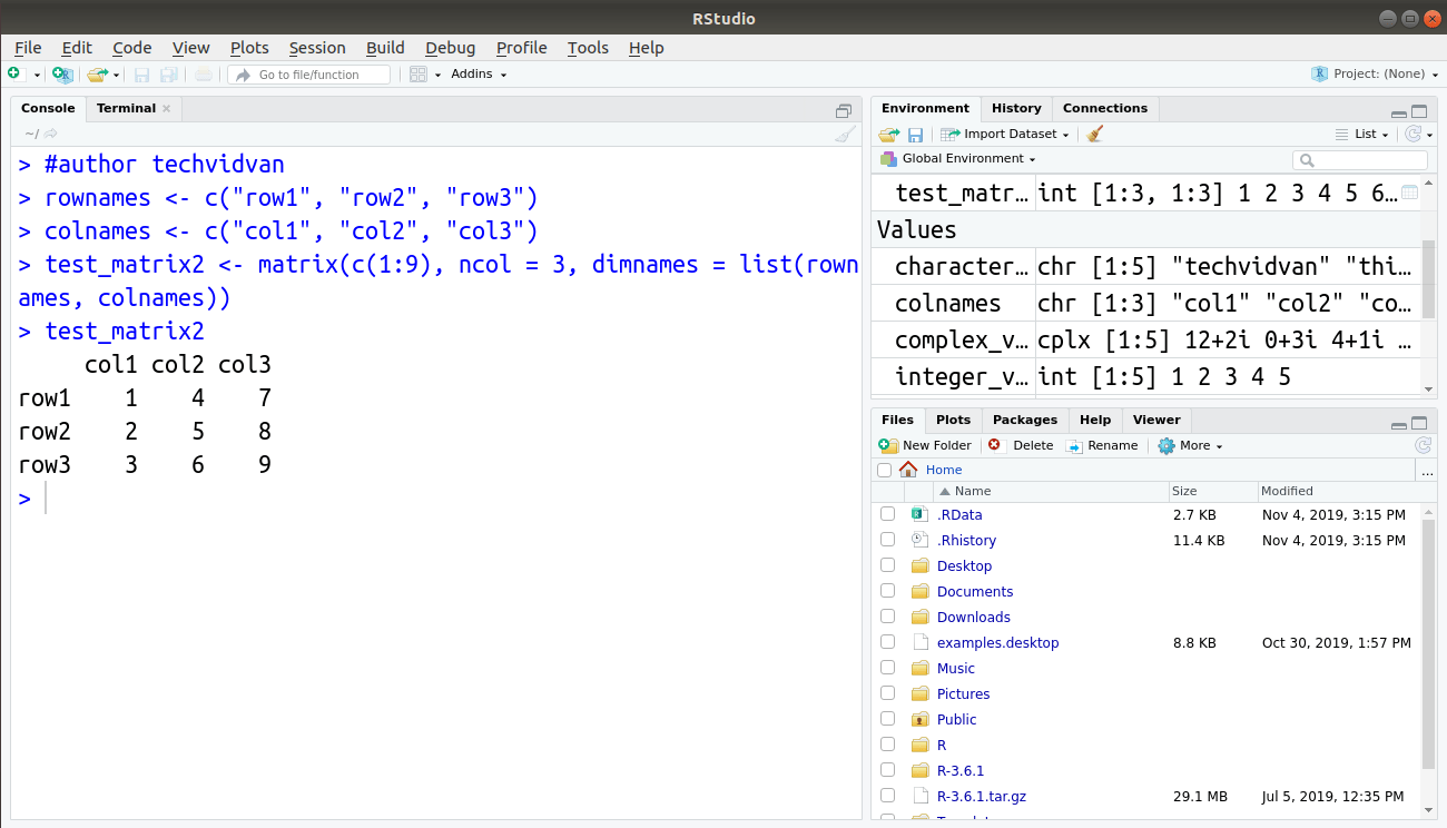 6 Inbuilt Data Structures in R with practical examples TechVidvan