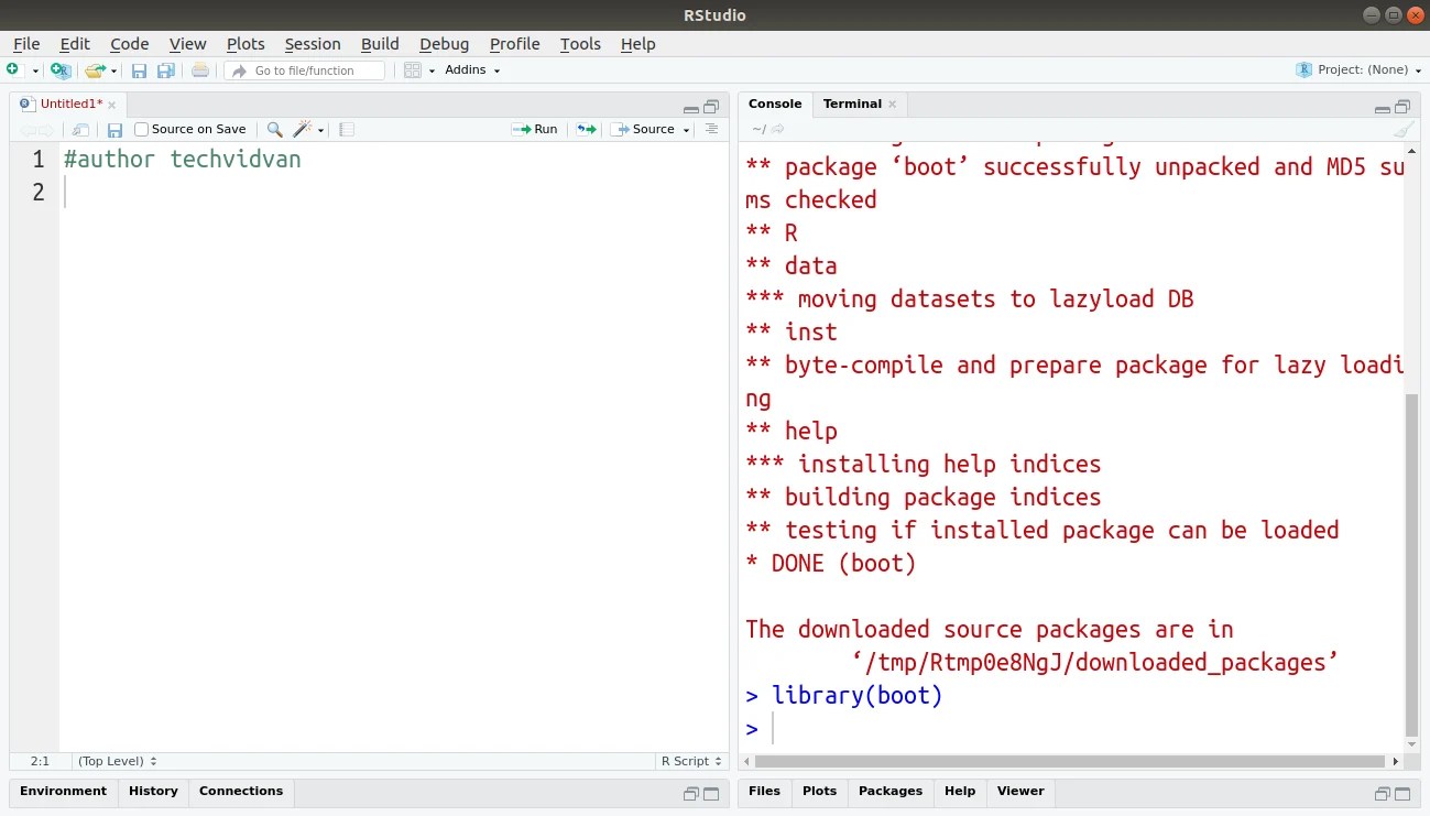 How to implement the Bootstrapping algorithm in R? TechVidvan