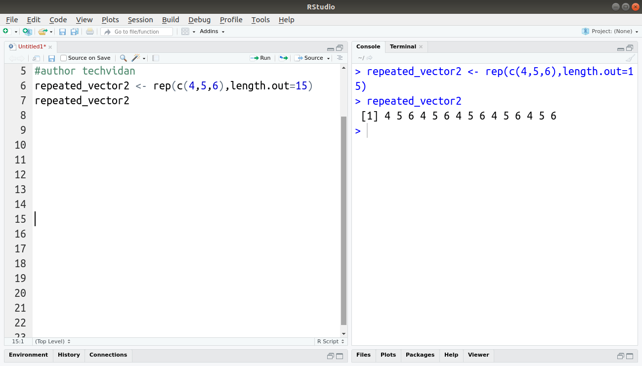 Vector Functions in R Master R seq, sapply, rep functions TechVidvan