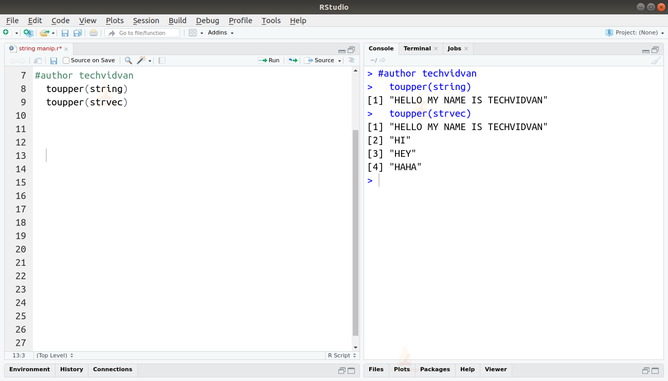 Top 10 String Manipulation Functions in R programming TechVidvan