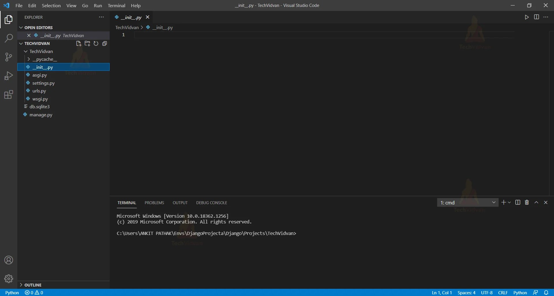 Django Project Structure and File Structure TechVidvan