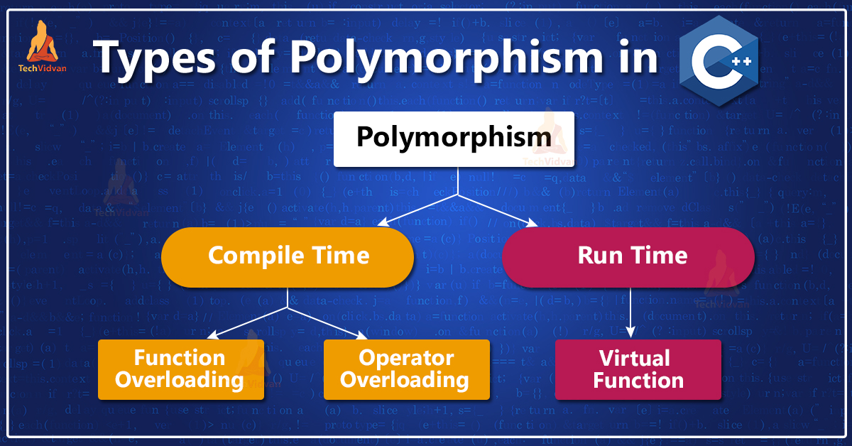 Polymorphism in C++ - TechVidvan