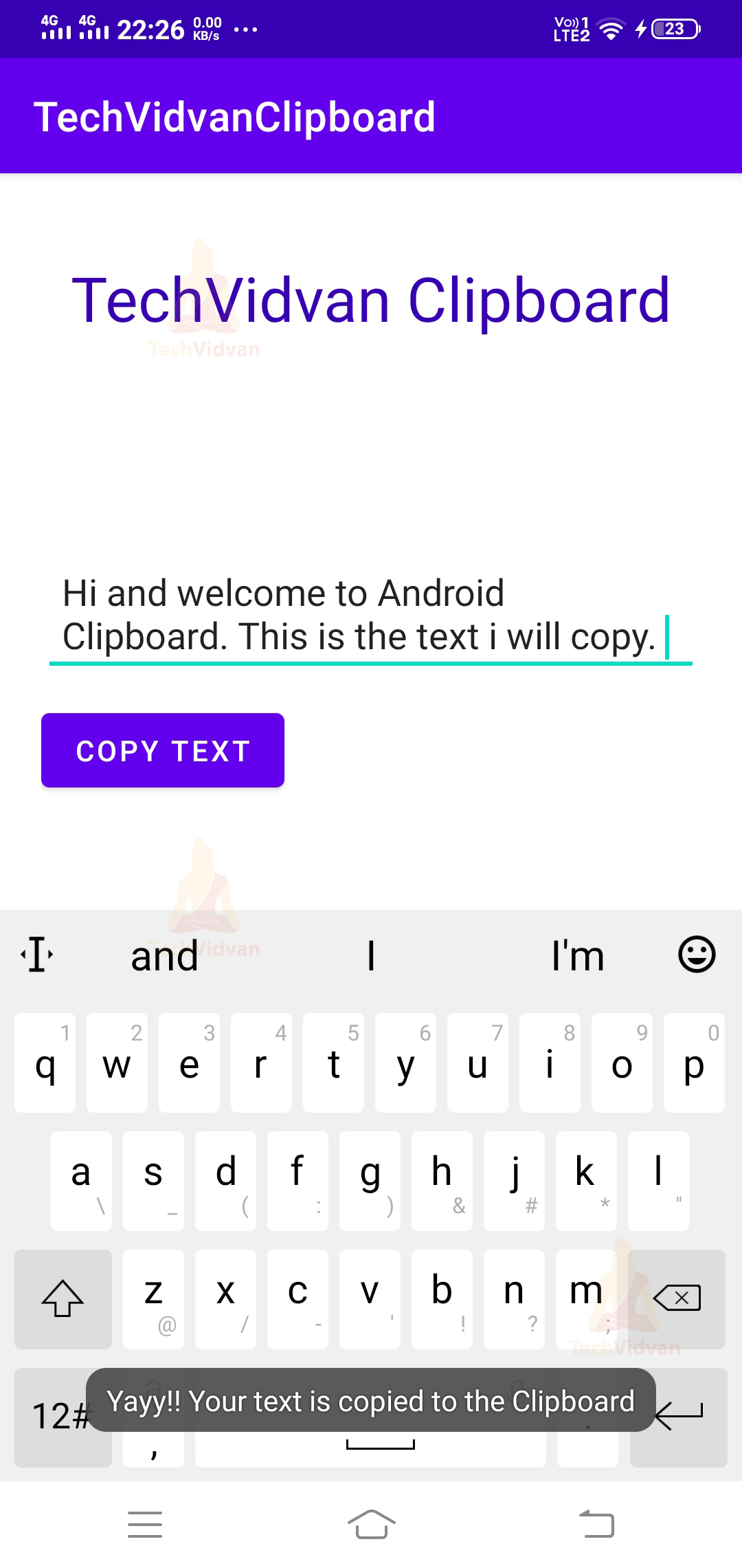 Android Clipboard Architecture and Implementation TechVidvan