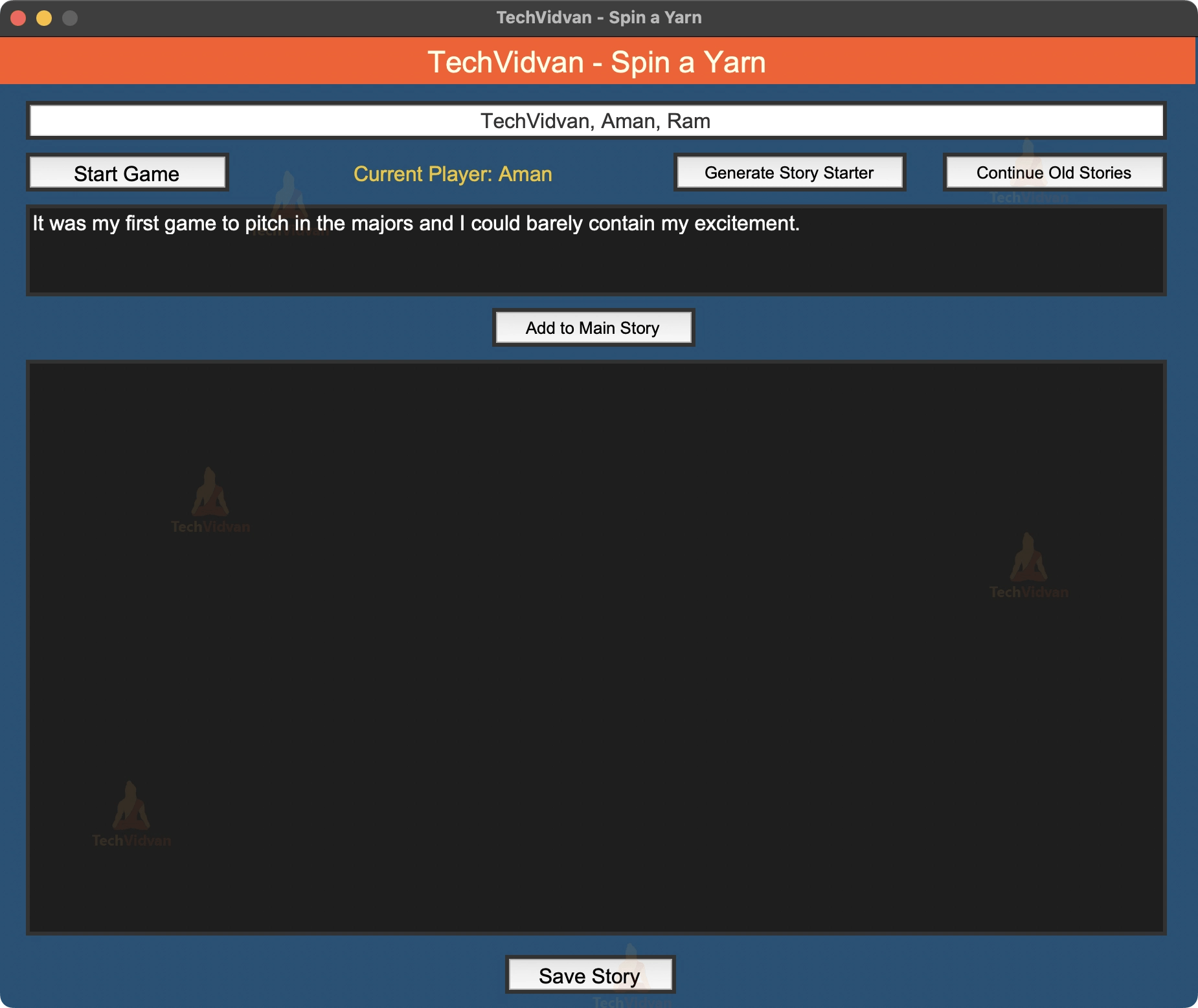 Python Spin a Yarn Spin Your Stories to Life TechVidvan