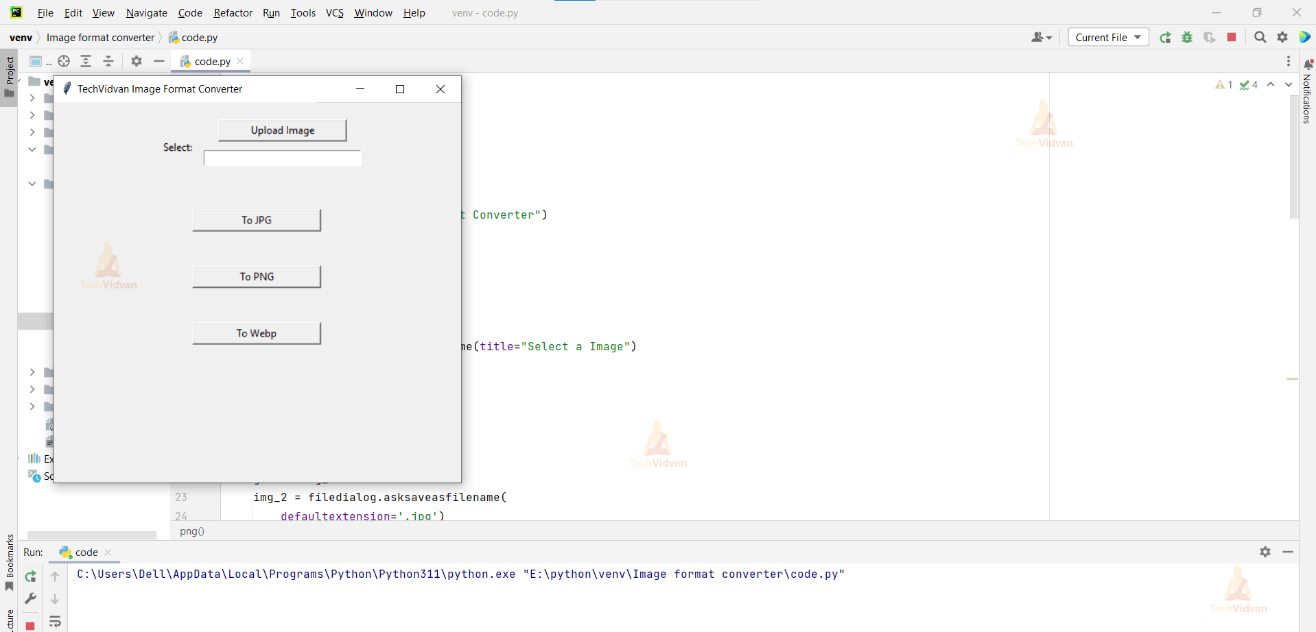 Python Image Format Converter Say Goodbye to Format Woes TechVidvan