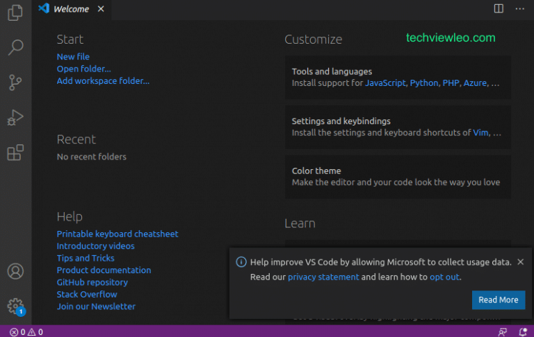 How To Install Visual Studio Code on Linux Mint 20 TechViewLeo